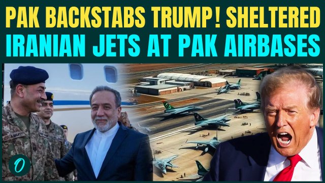 U.S Ally SECRETLY Helping Iran? Pak HIDES Iranian Jets From U.S Strikes At Secret Airbase