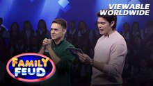 Family Feud: PATRICK GARCIA AT ATHENA, KAKAYANIN KAYA ANG PRESSURE NG JACKPOT? (Episode 990)