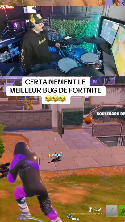 Meilleur bug sur Fortnite