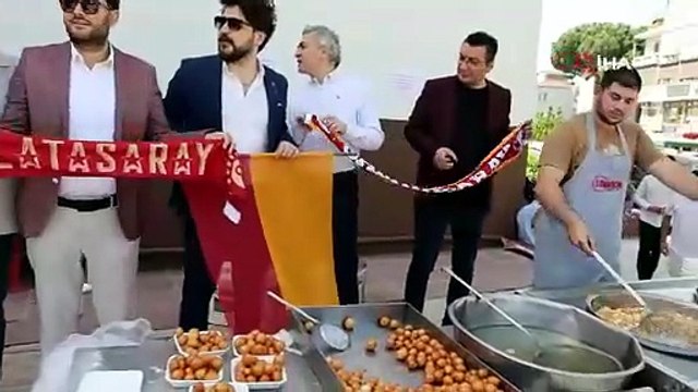 Aydın’da Galatasaraylı avukatlar, şampiyonluk lokması döktürdü | Ajansspor | IHA
