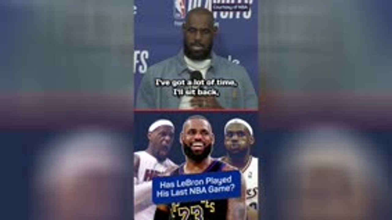 Has LeBron played his last NBA game?