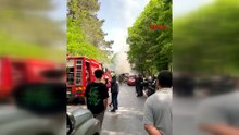 Sarıyer'de İETT otobüsünde yangın! Olay yerine ekipler sevk edildi