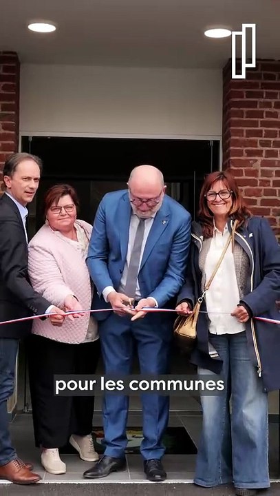 Inauguration d'un sas thermique à Givenchy-en-Gohelle