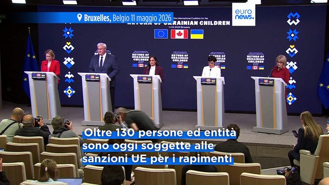 Sanzioni Ue a 16 funzionari russi per la deportazione di bambini ucraini