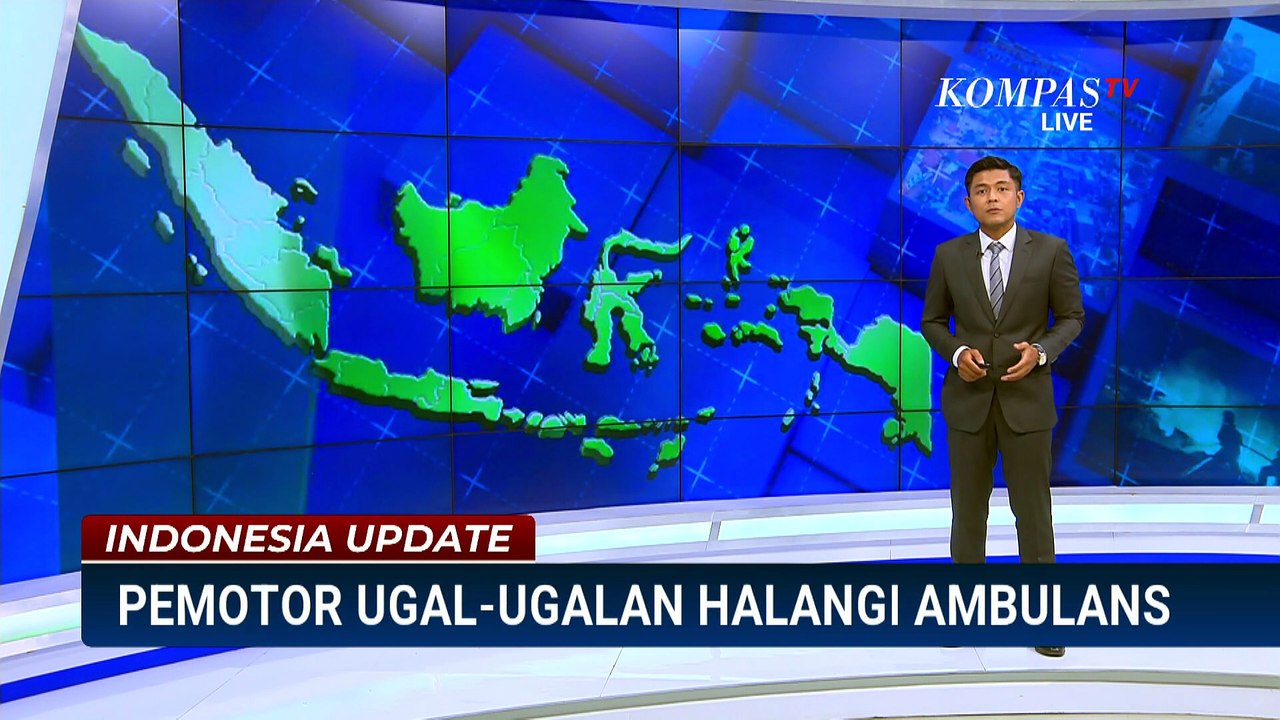 Viral Pemotor Ugal-ugalan Halangi Ambulans di Makassar, Demi Konten? | JMP