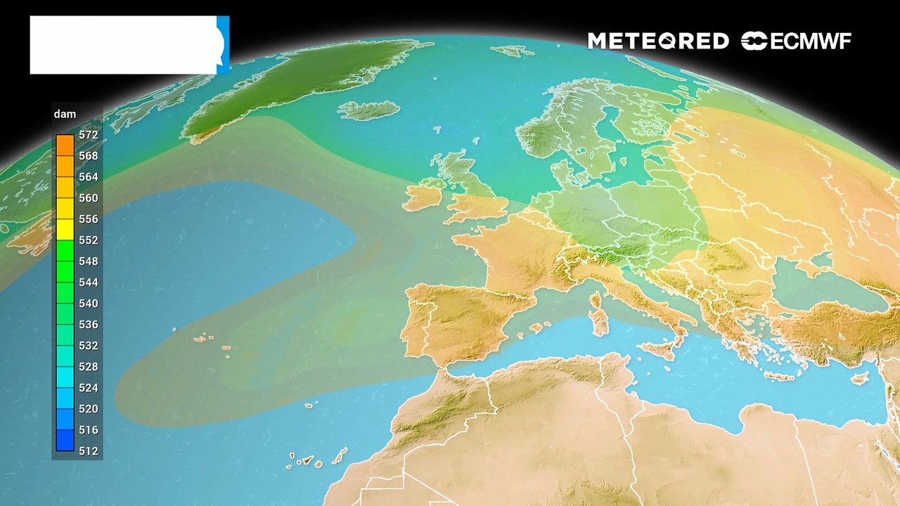Geopotenziale in quota.