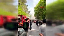 İstanbul'da korku dolu anlar: İETT otobüsü alev topuna döndü