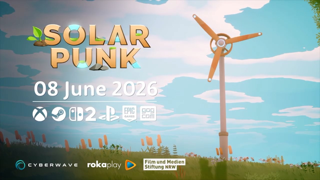 Solarpunk Official Release Date Trailer