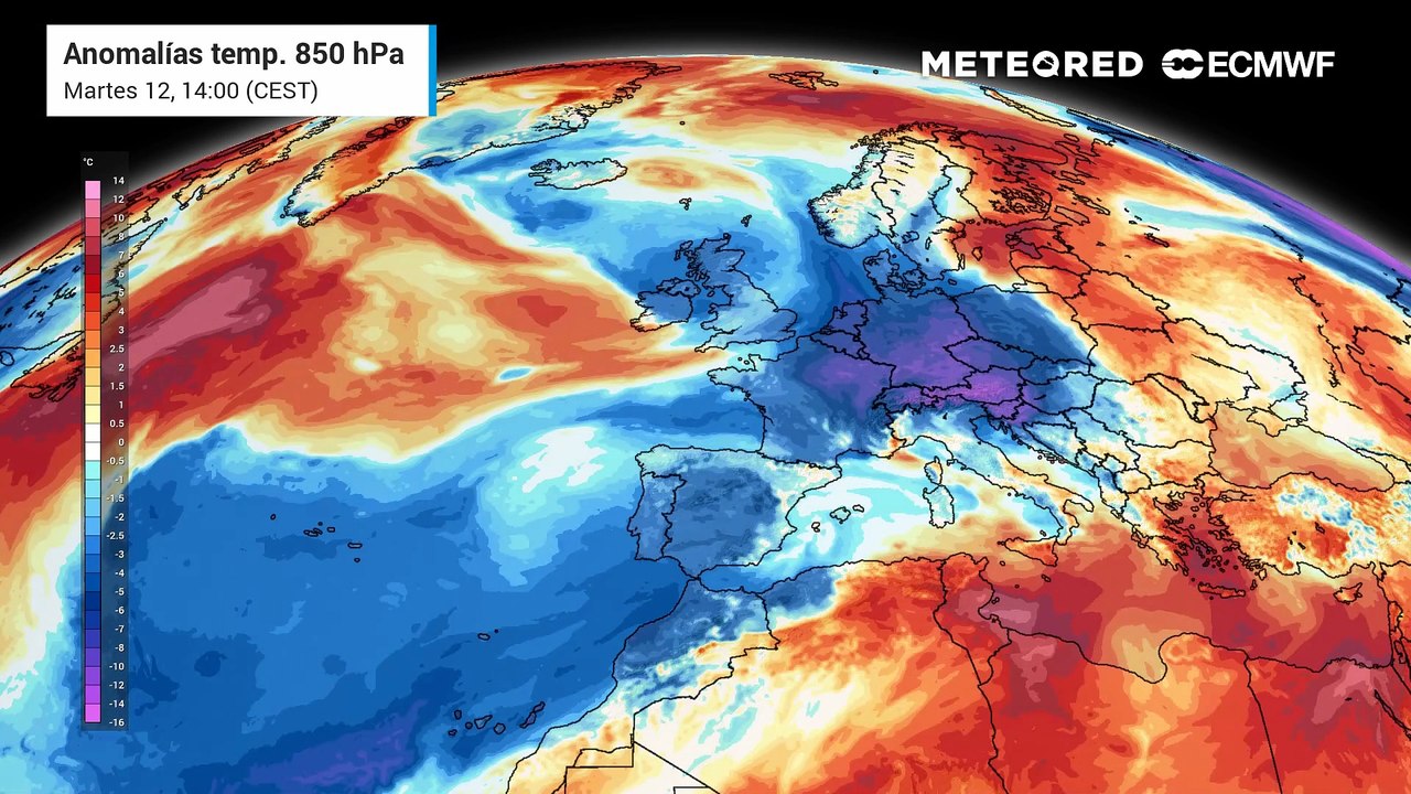 La entrada de una masa de aire polar desplomará las temperaturas