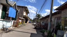 Modest Living on De Castro Street in Pila in Laguna in the Philippines