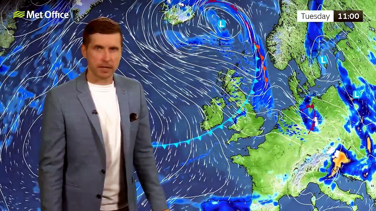 Met Office Tuesday Afternoon Weather Forecast 12/05/2026