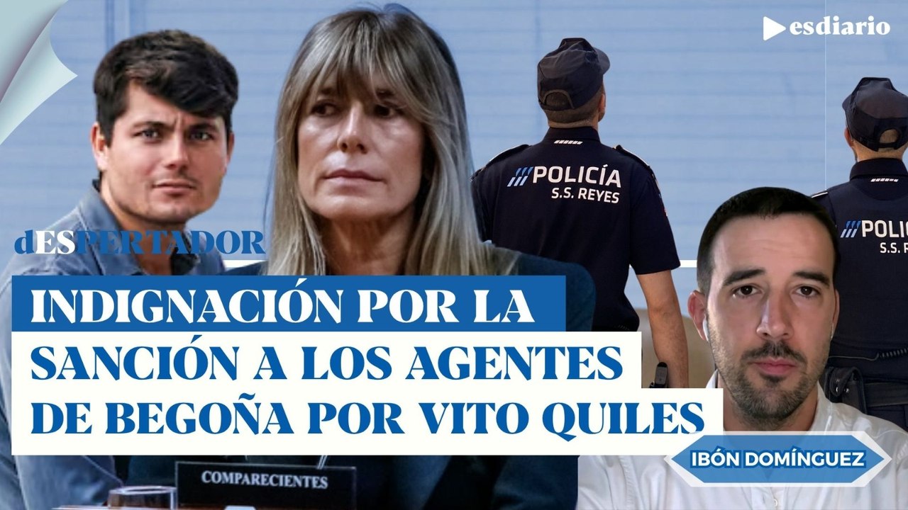 Indignación policial por la sanción a los agentes que iban con Begoña Gómez en el caso Vito Quiles