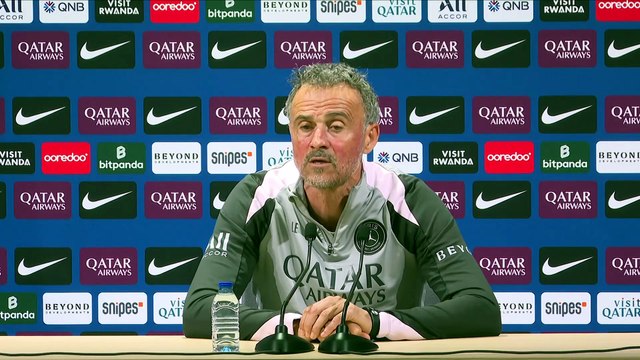 Luis Enrique avant Lens-PSG : « Une fête pour le football français avec les deux meilleures équipes de la saison » - Foot - Ligue 1 - PSG