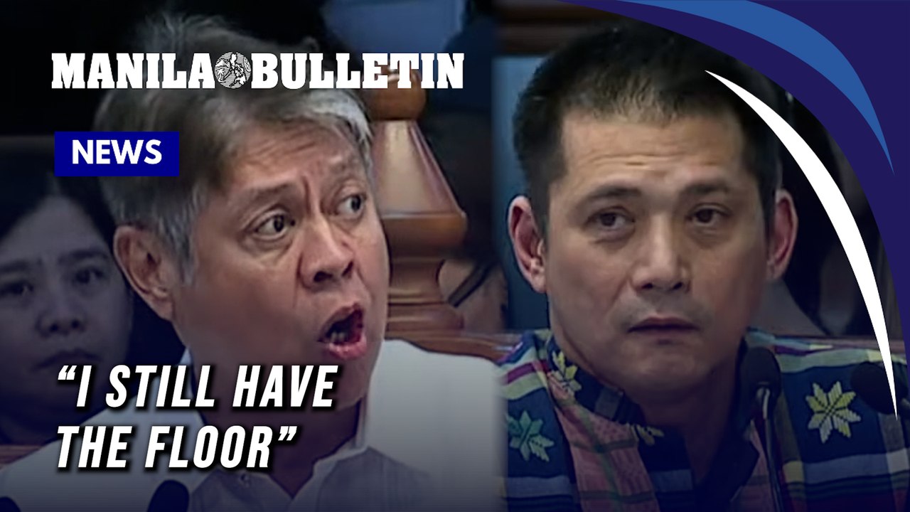 Tensions arise between Pangilinan, Padilla during Senate plenary