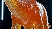 Machine Slicing Gummy Dinosaur 🦖🍭 #ASMR