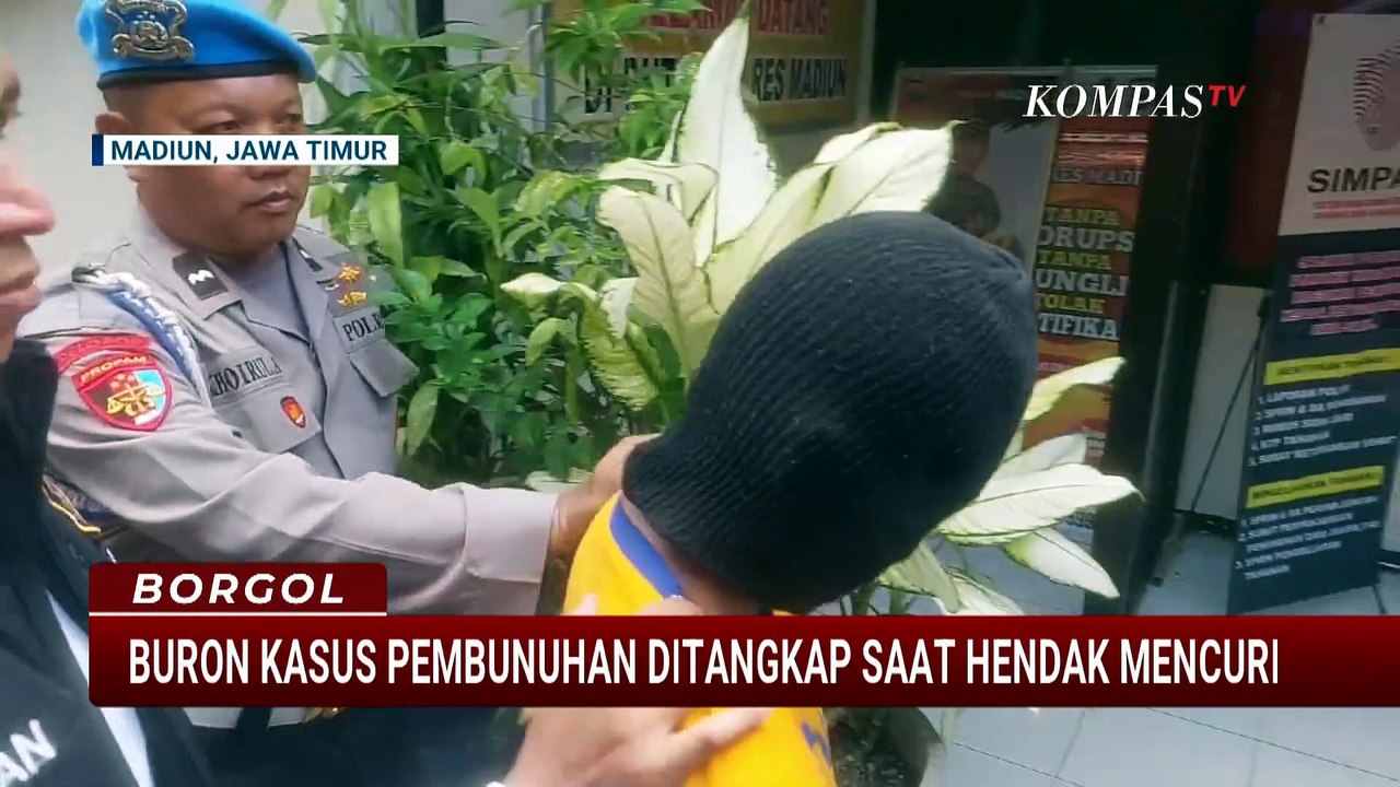 Buron 7 Bulan, Pelaku Pembunuhan Penjaga Warung di Madiun Ditangkap saat Hendak Mencuri