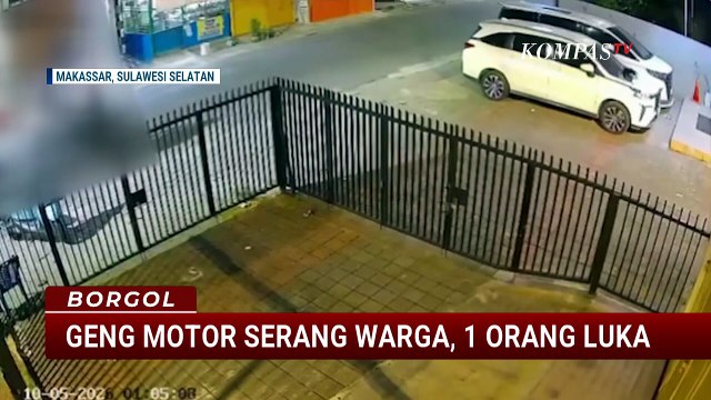 Geng Motor Serang Warga Makassar, 1 Orang Terluka Akibat Sabetan Senjata Tajam | BORGOL
