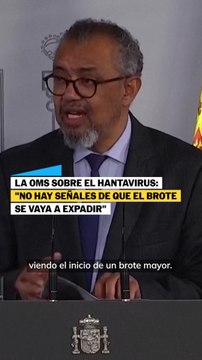 La OMS, sobre el hantavirus: No hay señales de que el brote se vaya a expandir