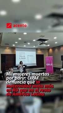 Mil mujeres muertas por parir: CIPAF denuncia que la maternidad mata más en RD que en el resto de América Latina