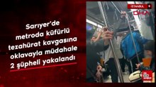 İstanbul'da metroda küfürlü tezahürat kavgasına oklavayla müdahale