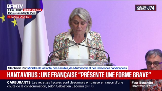 Une Française présente une forme grave de l'hantavirus , explique la ministre de la Santé