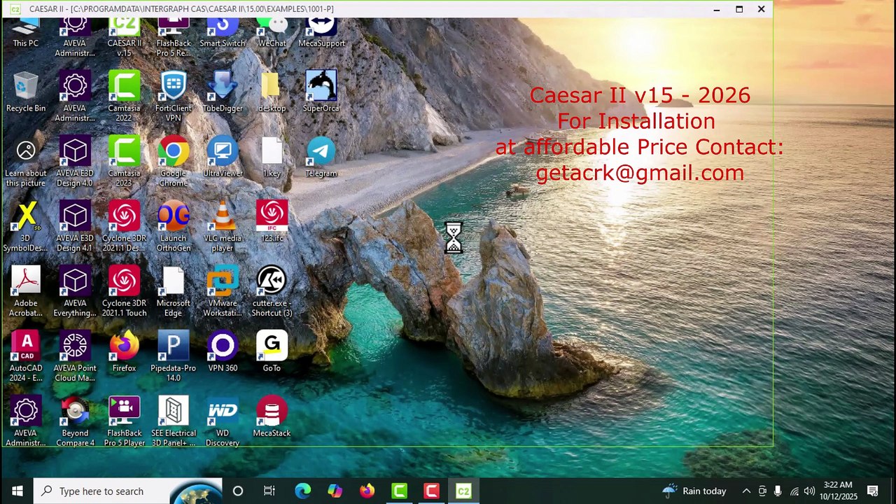 Caesar II v15.1 - 2026 - Crack License at affordable price