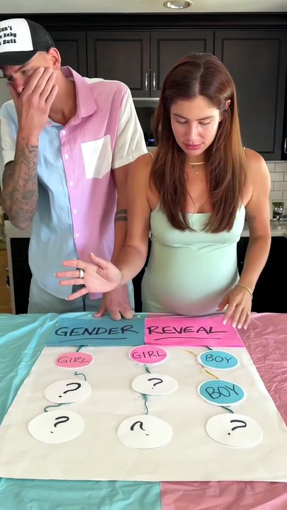 Un couple découvre un résultat choc lors de la révélation du sexe du bébé 😱