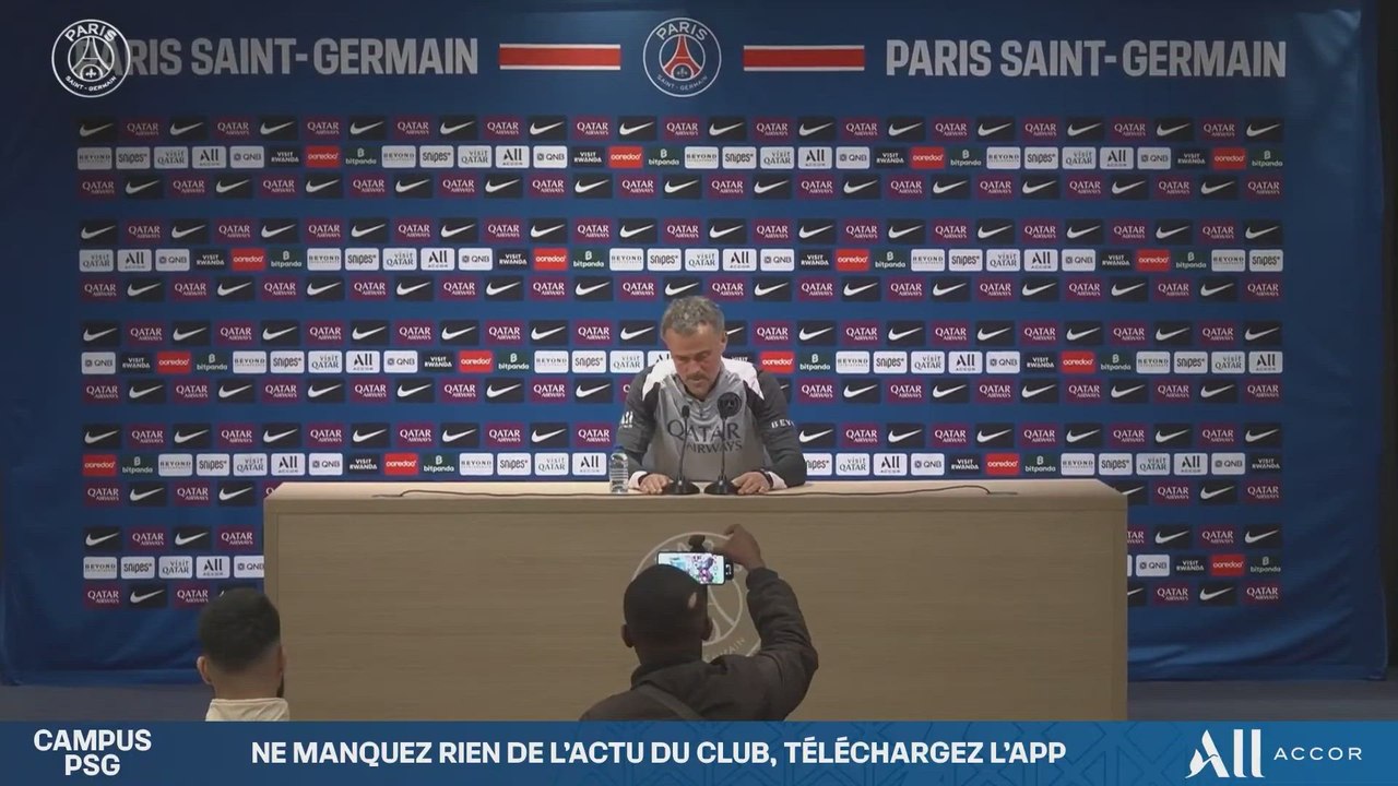 LUIS ENRIQUE EN CONFÉRENCE DE PRESSE AVANT RC LENS - PSG ! MATCH DÉCISIF POUR LA LIGUE 1