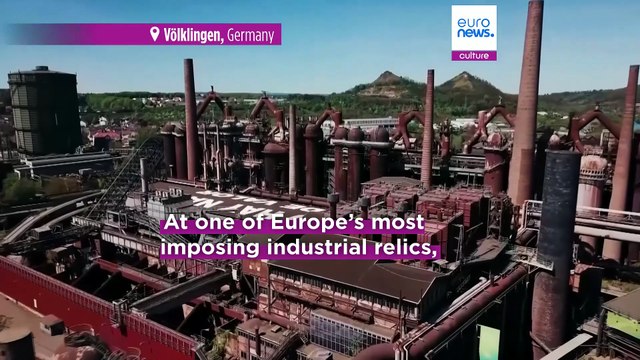 Urban Art Biennale: Rust, dust and decay revamps Germany's Völklingen ironworks