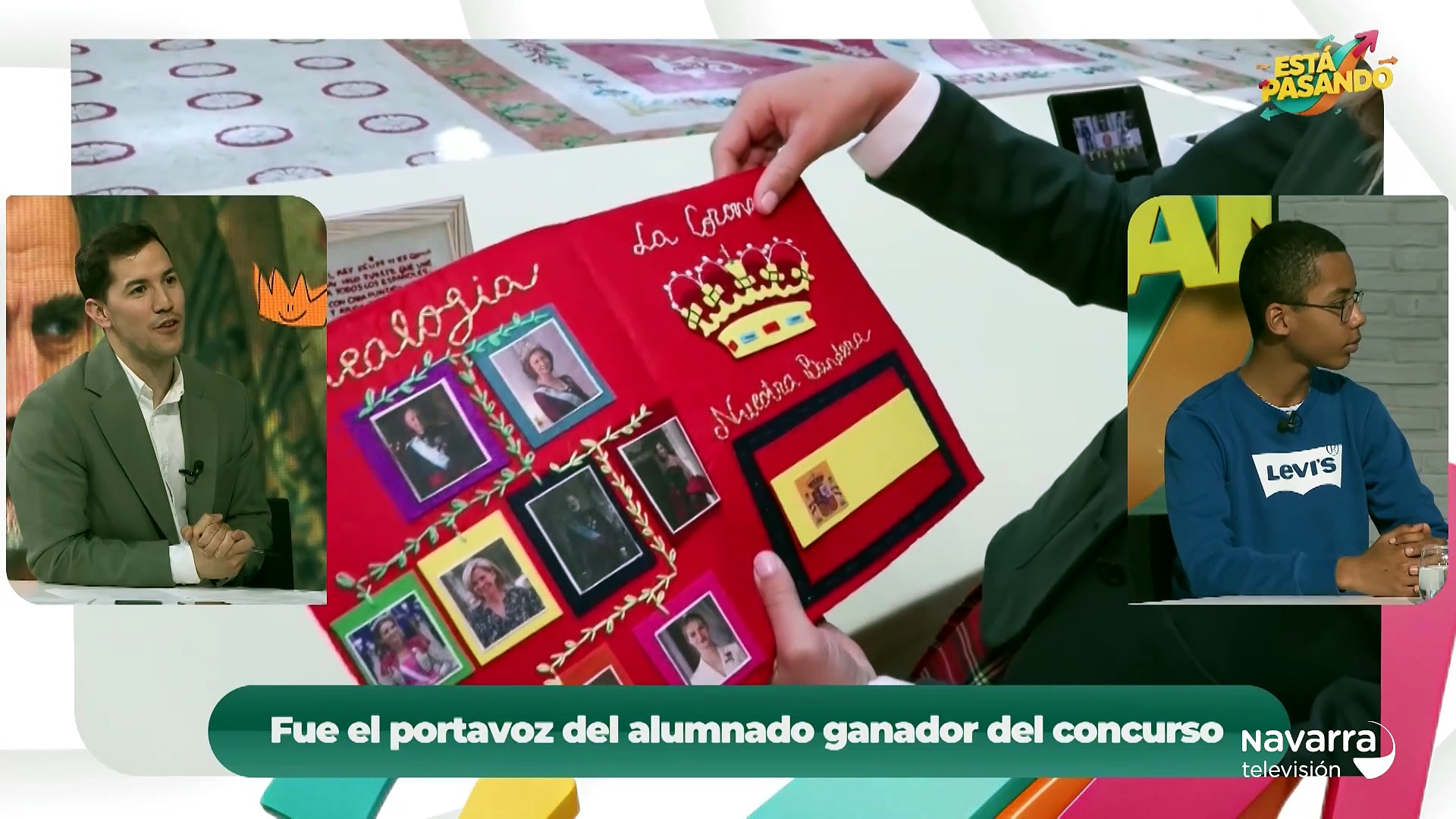 Hablamos con el joven navarro que dejó impresionado a Felipe VI
