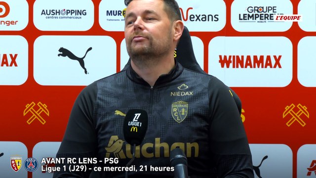 Pierre Sage avant le duel entre Lens et le PSG : « Je vais essayer d'être un peu plus imaginatif » - Foot - Ligue 1 - Lens