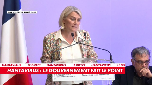 Conférence de presse concernant l'hantavirus mardi 12 mai