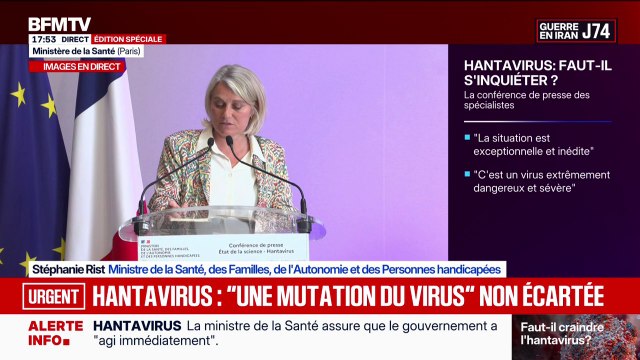 Hantavirus: Les 22 cas identifiés se portent très bien , assure la ministre de la Santé