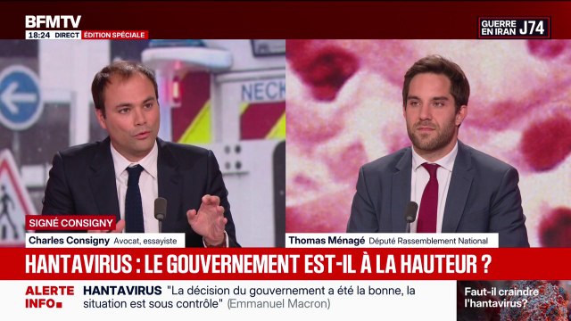SIGNÉ CONSIGNY - “J’ai senti une certaine lassitude chez le président Macron à reparler de cas contacts”, ironise Charles Consigny, avocat et essayiste