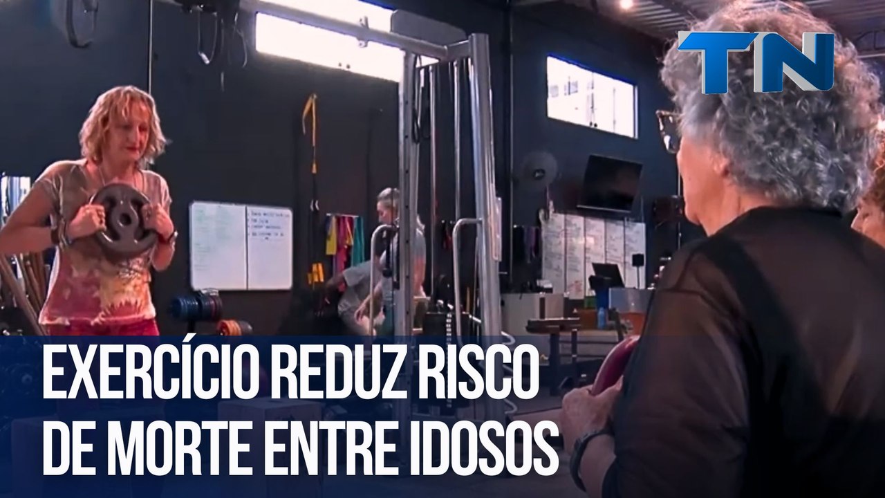 Exercício reduz risco de morte entre idosos