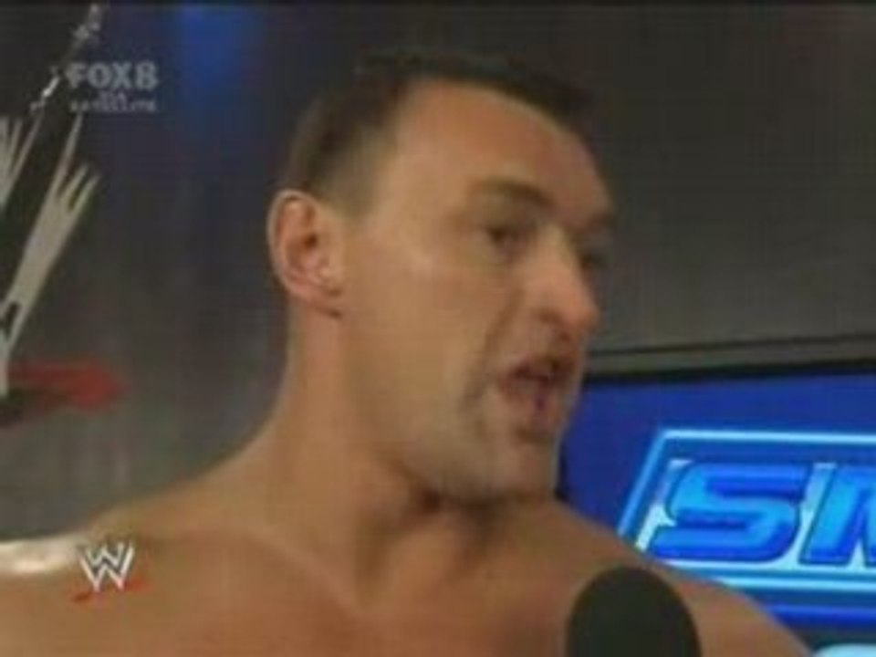 Smackdown 6.13.08 - Vladimir Kozlov interview