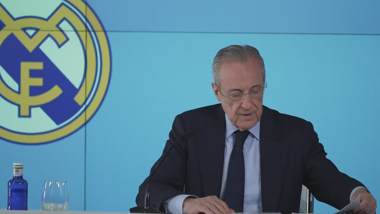 Así ha empezado Florentino su histórica rueda de prensa