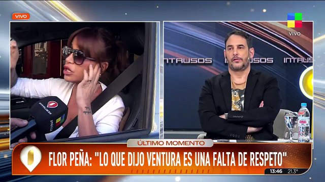 Flor Peña cruzó con todo a Luis Ventura tras sus fuertes dichos: ¡Que me pida disculpas!