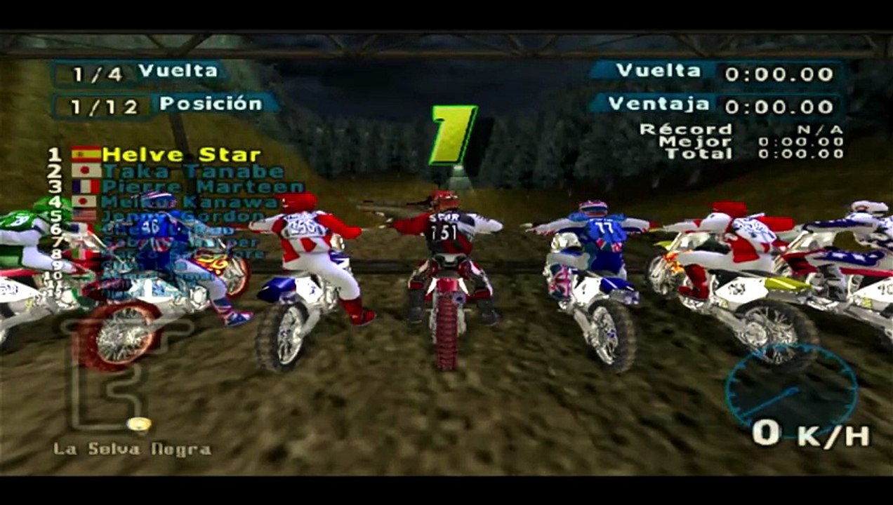 MX World Tour PS2 - Modo Carrera - Parte 31 - PS3 Super Slim