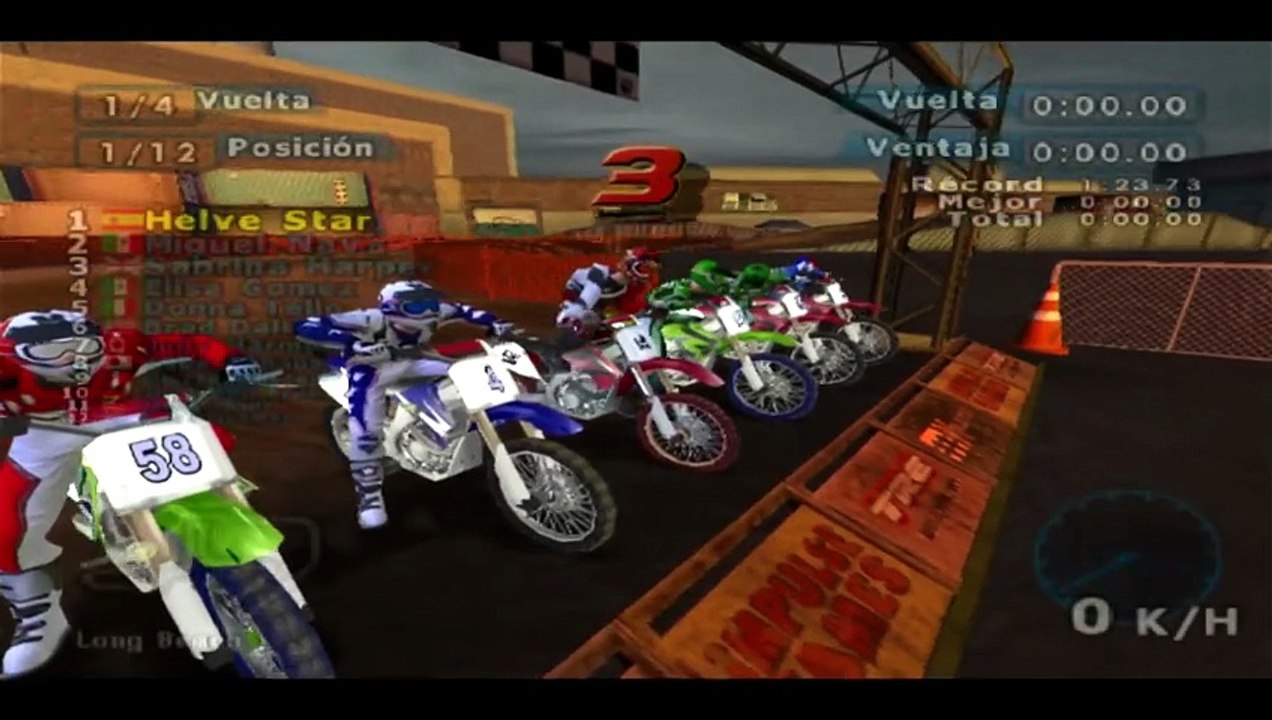 MX World Tour PS2 - Modo Carrera - Parte Final - PS3 Super Slim