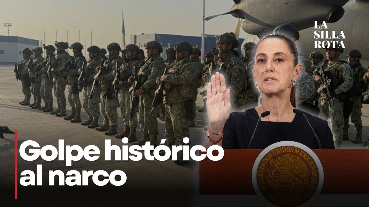 Sheinbaum desmantela más de 2 mil narcolaboratorios en 19 meses