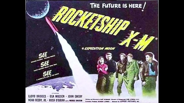 ROCKETSHIP X-M - 24 Heures Chez Les Martiens (1950) Film de SF Complet + Bande annonce V.O.S.T.Fr.