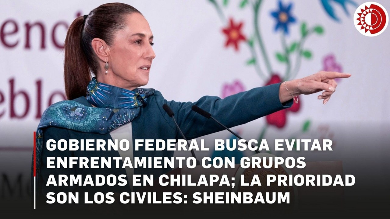 Ante asedio de grupos criminales en Chilapa, la prioridad son los civiles, dijo la presidenta
