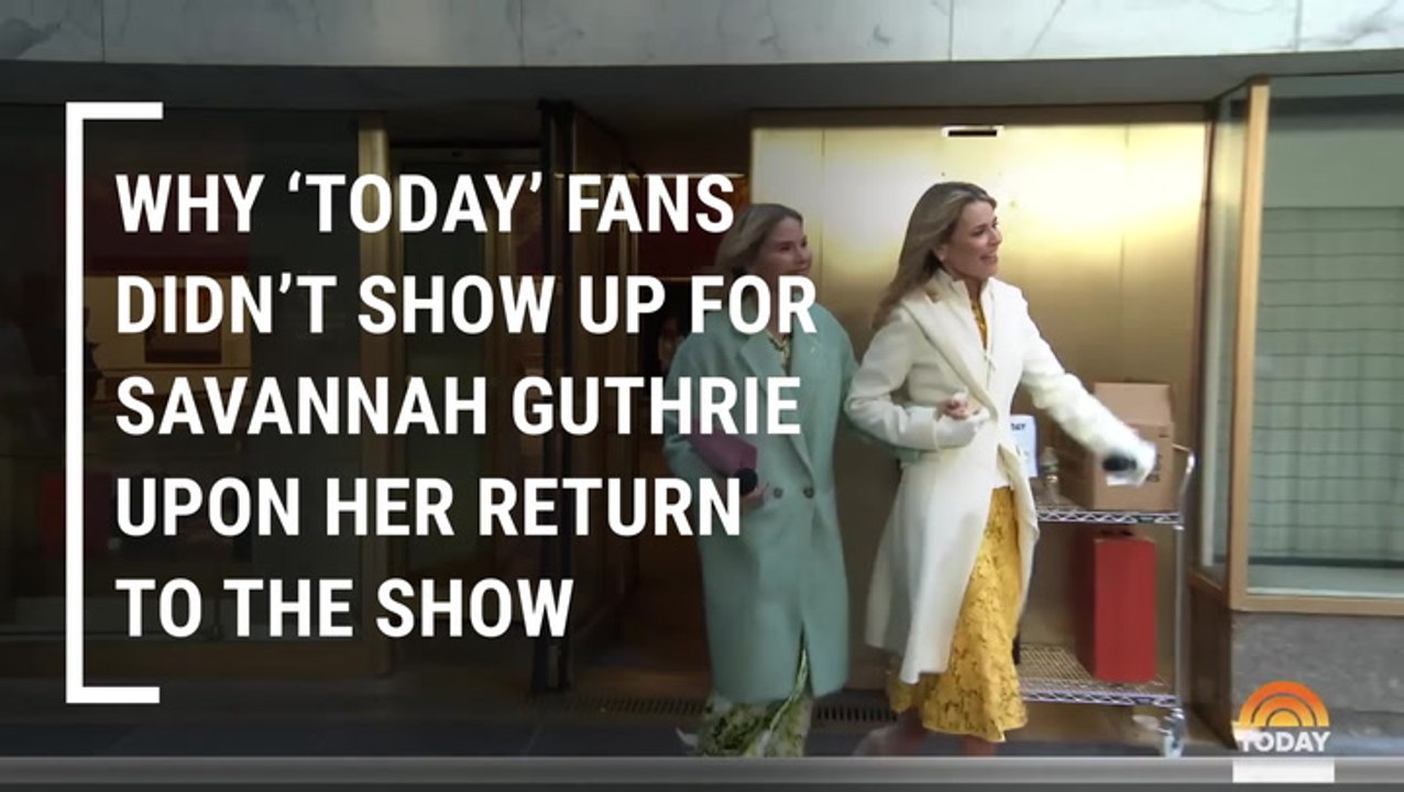 'So Many Pieces Of This Story Don’t Add Up.’ What NBC Allegedly Thought Would Happen With Savannah Guthrie’s Today Return (And What Happened Instead)