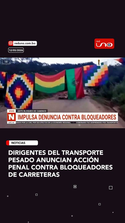 Dirigentes del transporte pesado anuncian acción penal contra bloqueadores de carreteras
