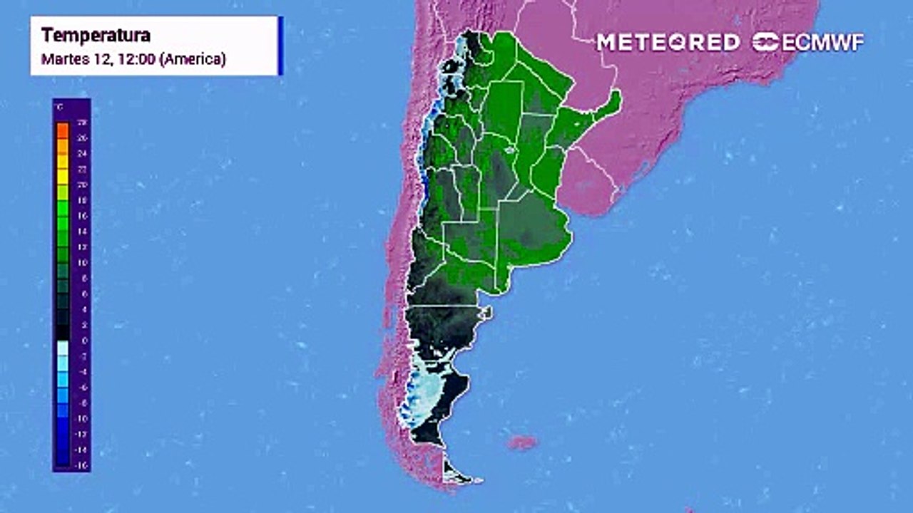 Nueva irrupción de aire frío en Argentina: vuelven las heladas y regresan las lluvias durante estos días