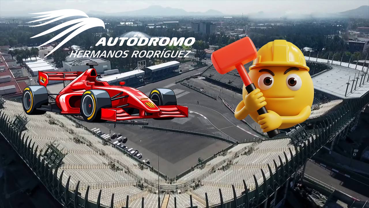 Autódromo Hermanos Rodríguez inicia remodelación para el GP de México y el regreso de Checo Pérez con Cadillac