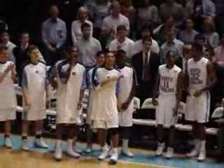 UNC basketball Danny Green Jump Around