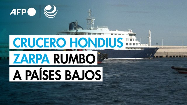 Terminaron las evacuaciones del crucero Hondius, que zarpó de Canarias rumbo a Países Bajos