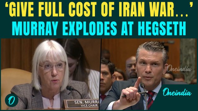 Sen. Patty Murray TORCHES Hegseth Over $1.5 Trillion War Budget in EXPLOSIVE Iran Hearing